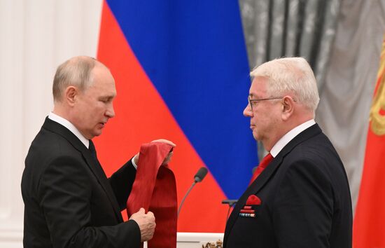 Russia Putin State Awards Presentation