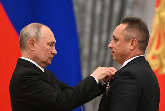 Russia Putin State Awards Presentation