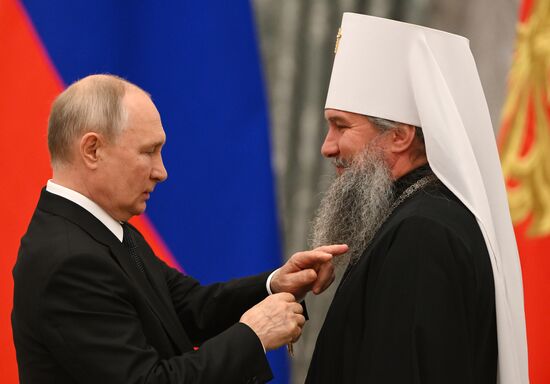 Russia Putin State Awards Presentation