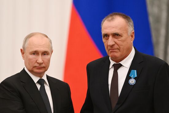 Russia Putin State Awards Presentation