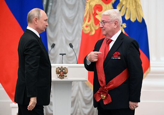 Russia Putin State Awards Presentation