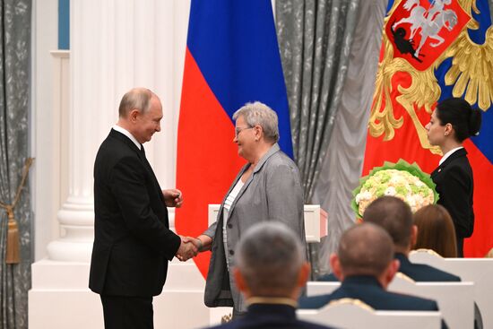 Russia Putin State Awards Presentation