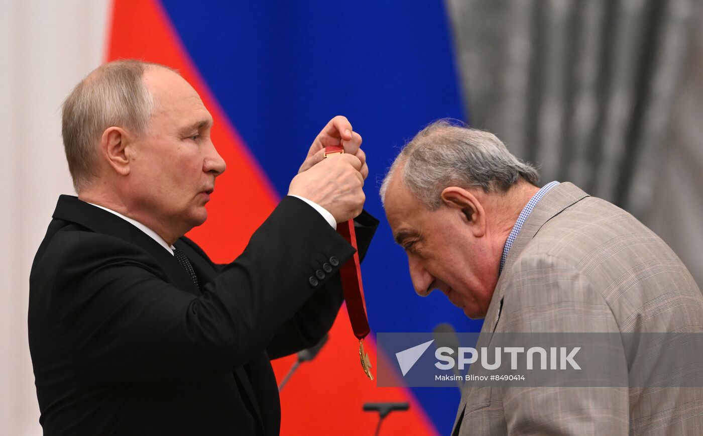 Russia Putin State Awards Presentation