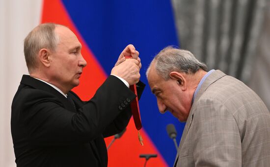 Russia Putin State Awards Presentation