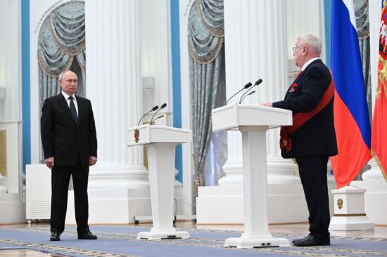 Russia Putin State Awards Presentation