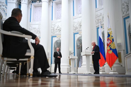 Russia Putin State Awards Presentation