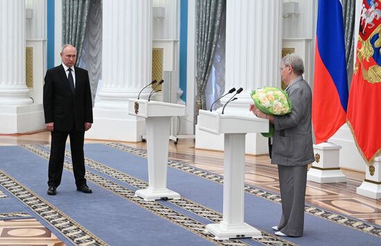 Russia Putin State Awards Presentation