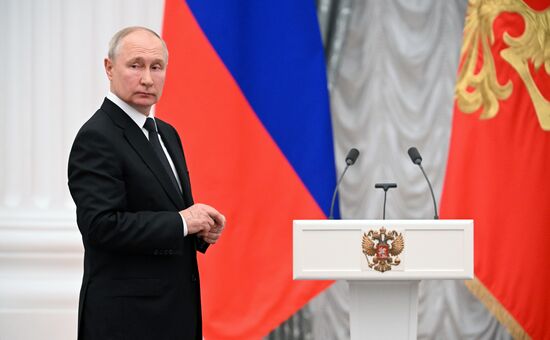 Russia Putin State Awards Presentation