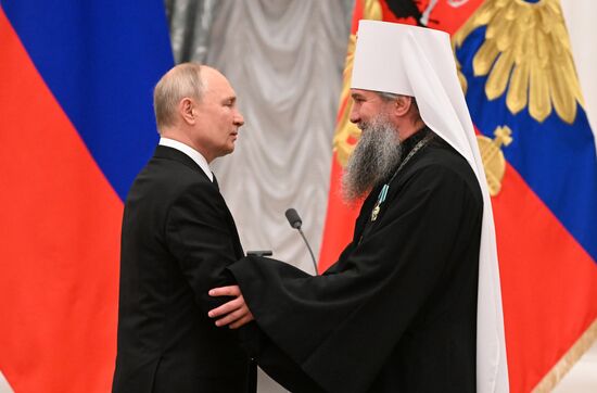 Russia Putin State Awards Presentation