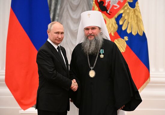 Russia Putin State Awards Presentation