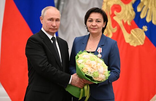 Russia Putin State Awards Presentation