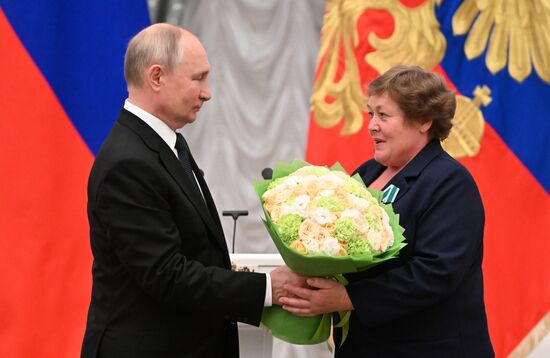 Russia Putin State Awards Presentation