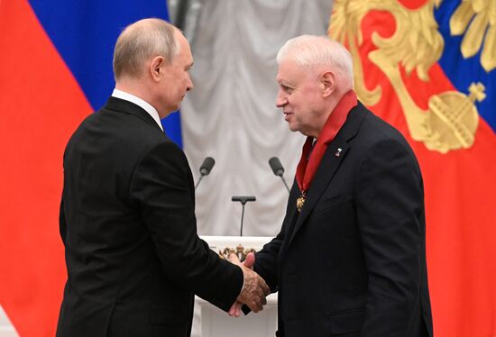 Russia Putin State Awards Presentation
