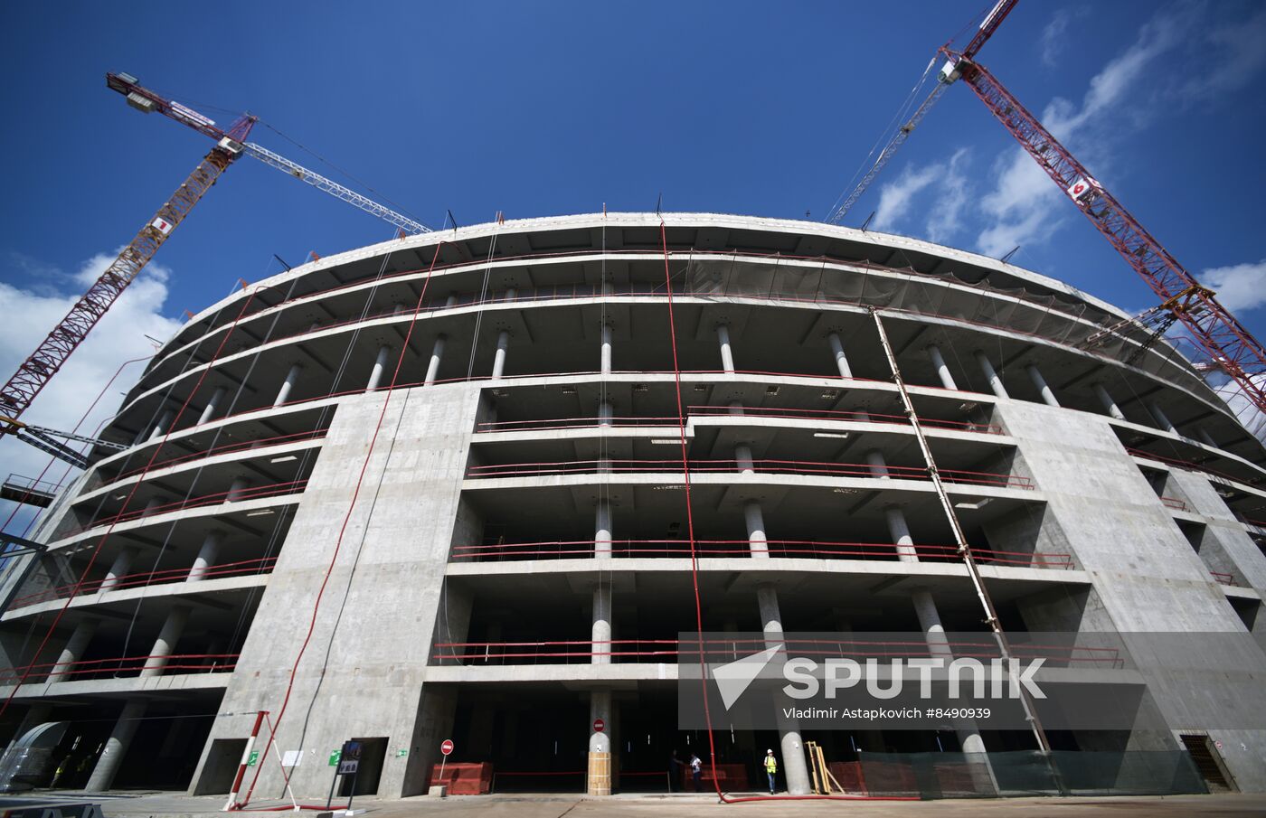 Russia Olimpiysky Sports Complex Reconstruction