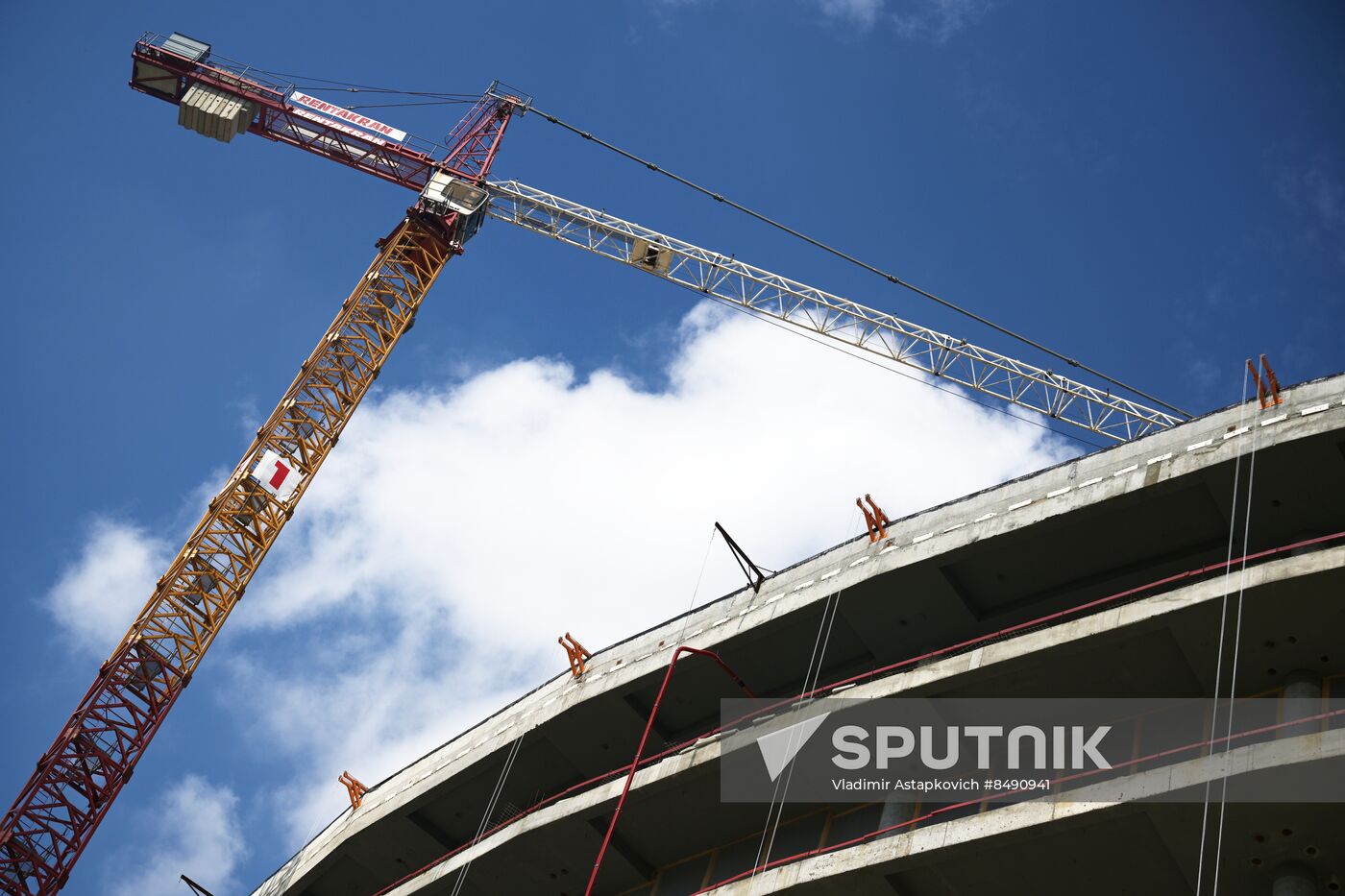 Russia Olimpiysky Sports Complex Reconstruction