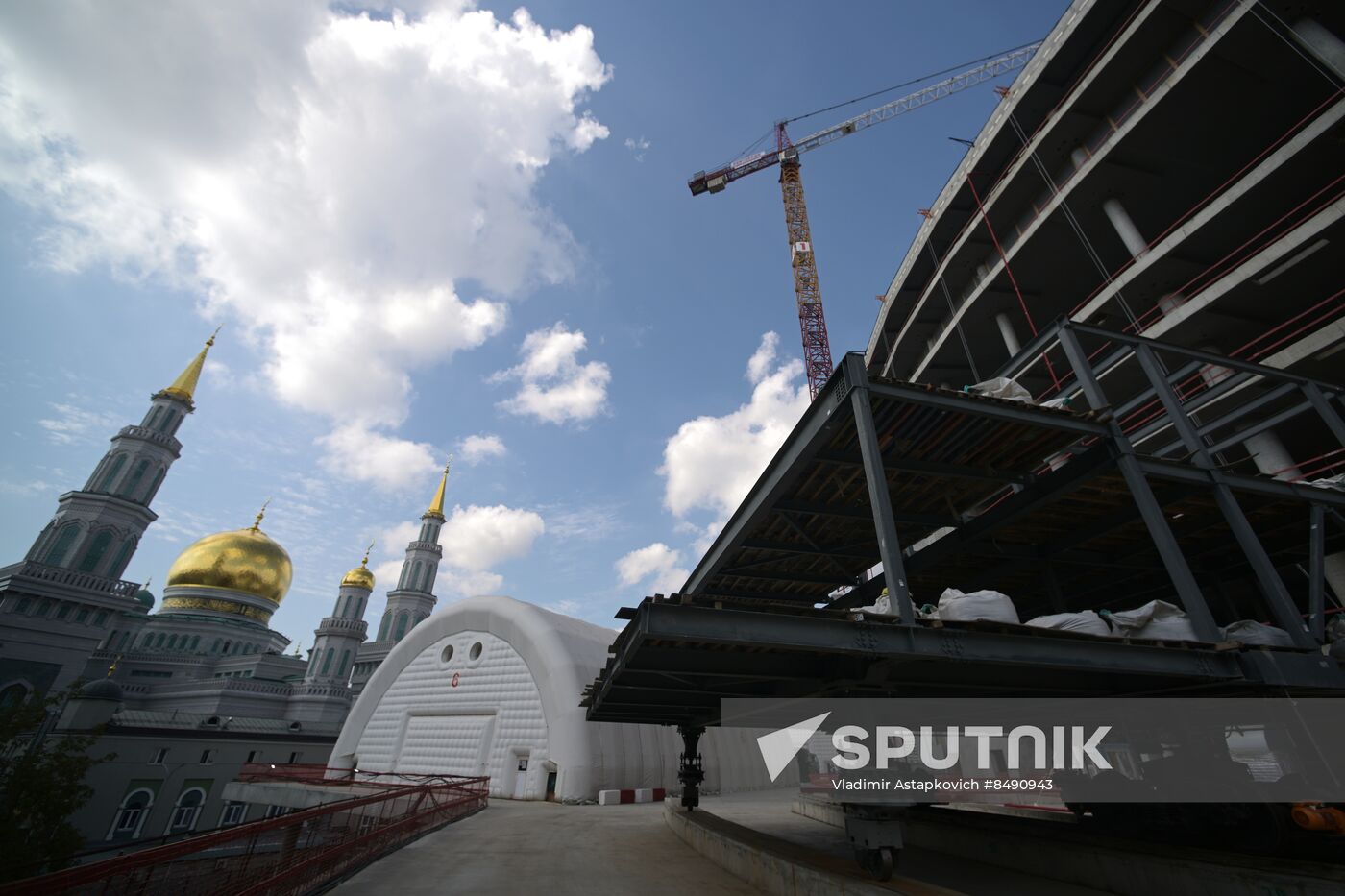 Russia Olimpiysky Sports Complex Reconstruction