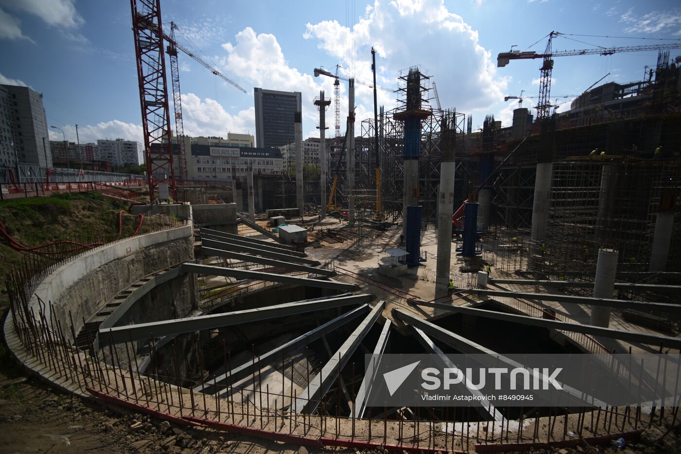 Russia Olimpiysky Sports Complex Reconstruction