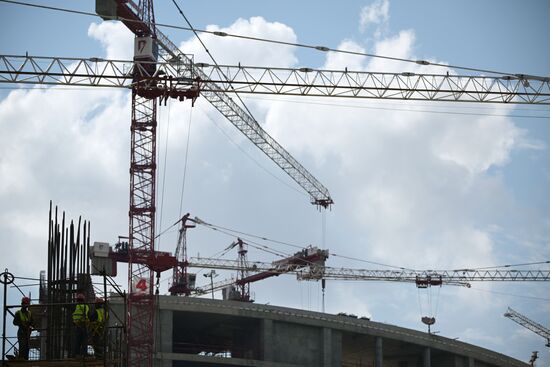 Russia Olimpiysky Sports Complex Reconstruction