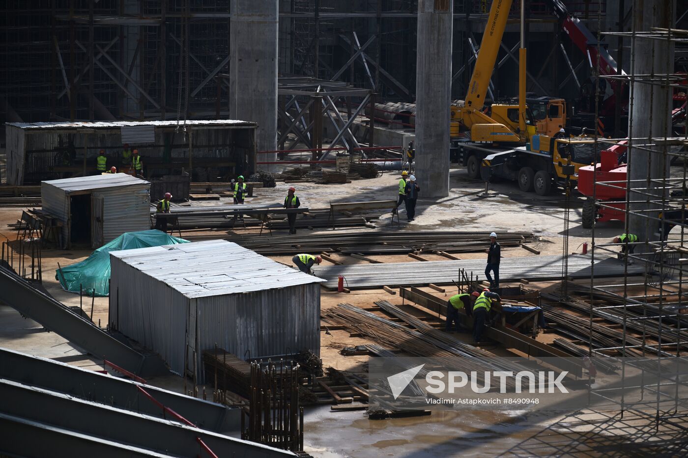 Russia Olimpiysky Sports Complex Reconstruction