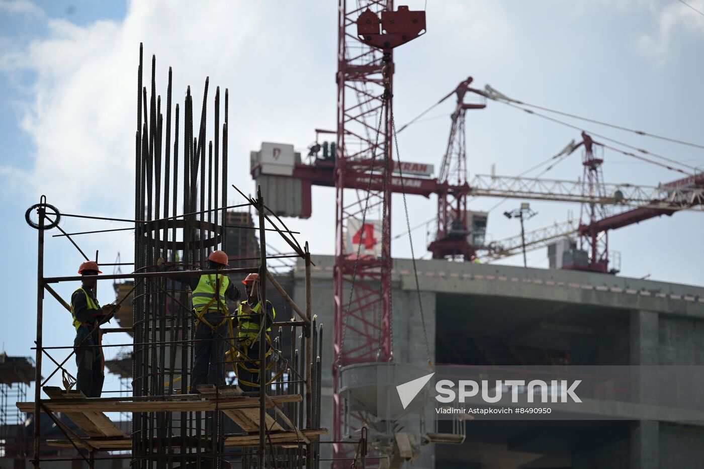 Russia Olimpiysky Sports Complex Reconstruction