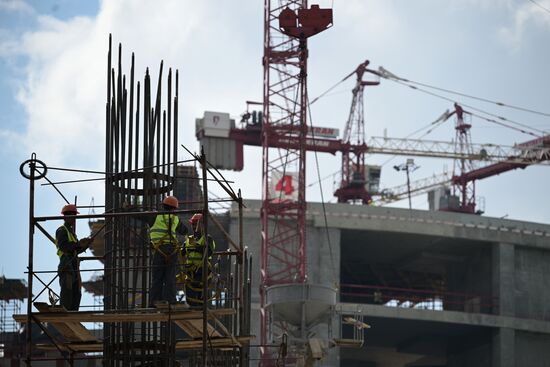 Russia Olimpiysky Sports Complex Reconstruction