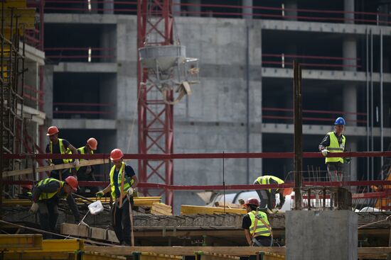 Russia Olimpiysky Sports Complex Reconstruction