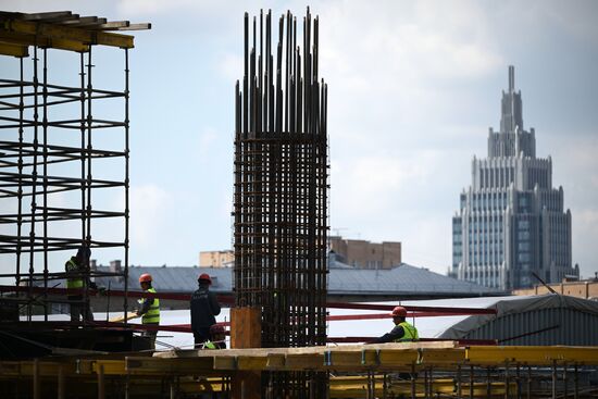 Russia Olimpiysky Sports Complex Reconstruction