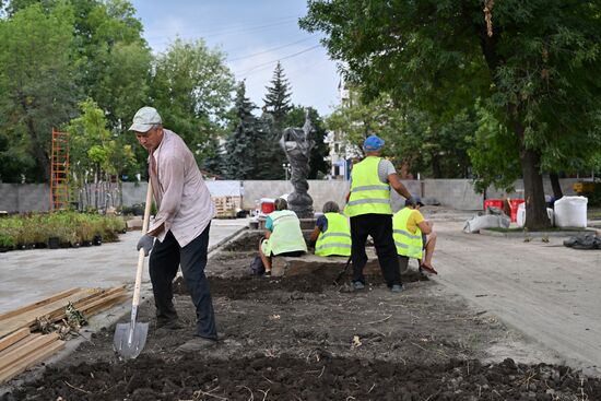 Russia LPR Restoration Works