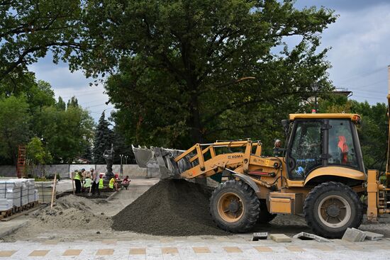 Russia LPR Restoration Works