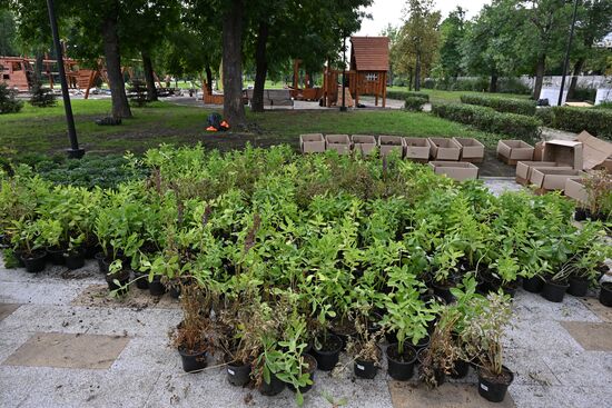 Russia LPR Restoration Works