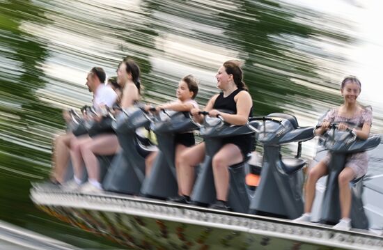 Russia VDNKh Amusement Park