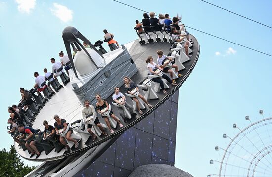 Russia VDNKh Amusement Park