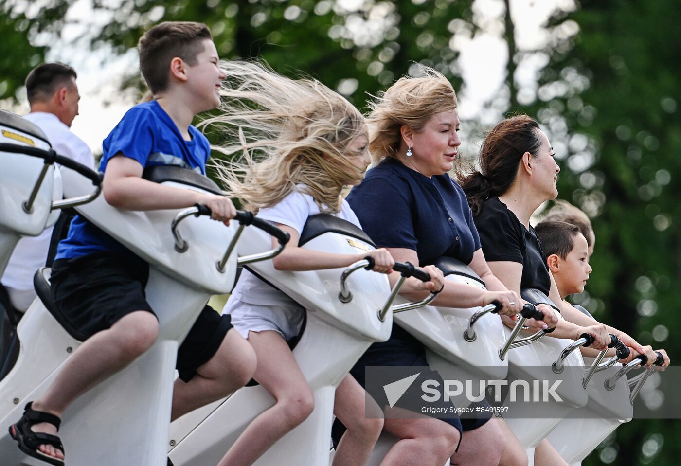 Russia VDNKh Amusement Park