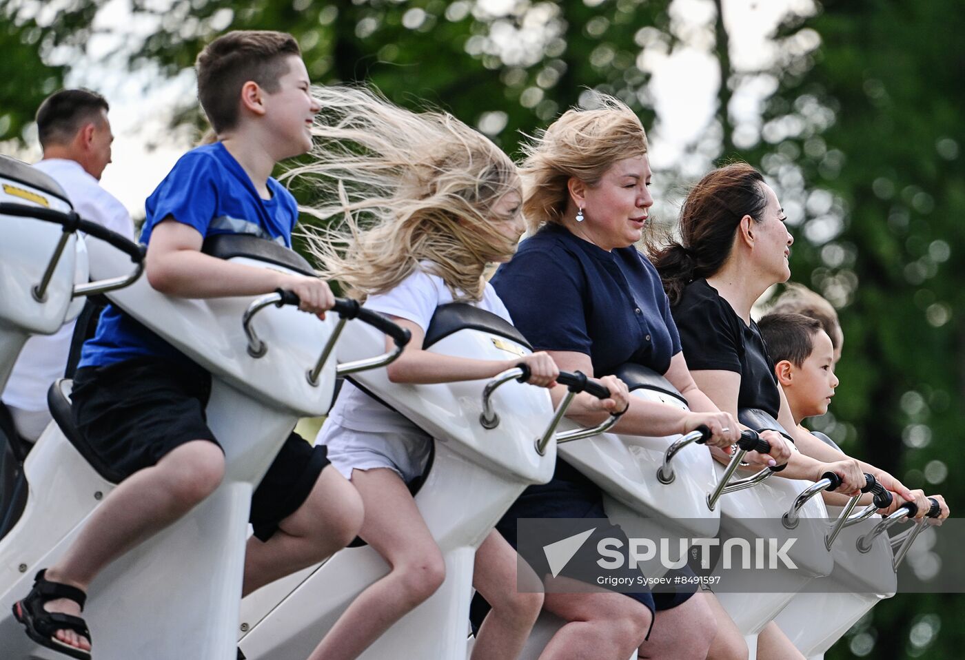 Russia VDNKh Amusement Park