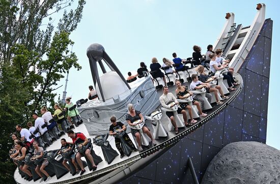 Russia VDNKh Amusement Park