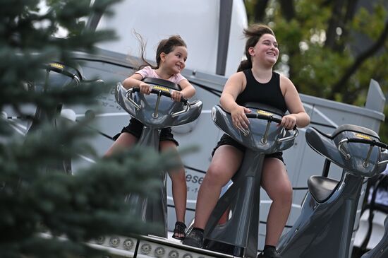 Russia VDNKh Amusement Park