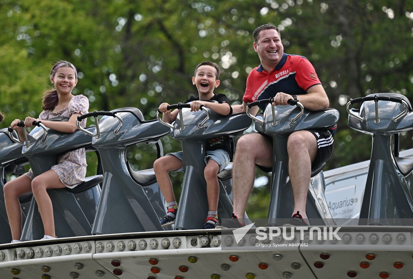 Russia VDNKh Amusement Park