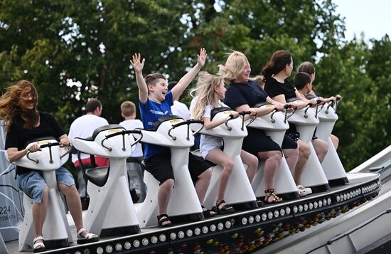 Russia VDNKh Amusement Park