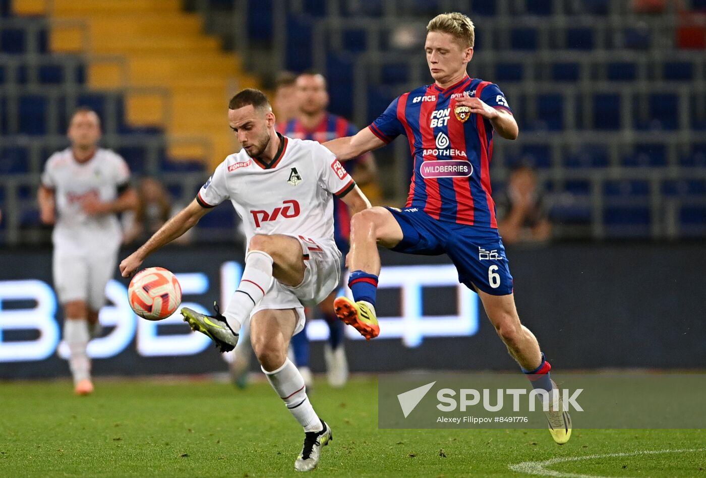 Russia Soccer Premier-League CSKA - Lokomotiv