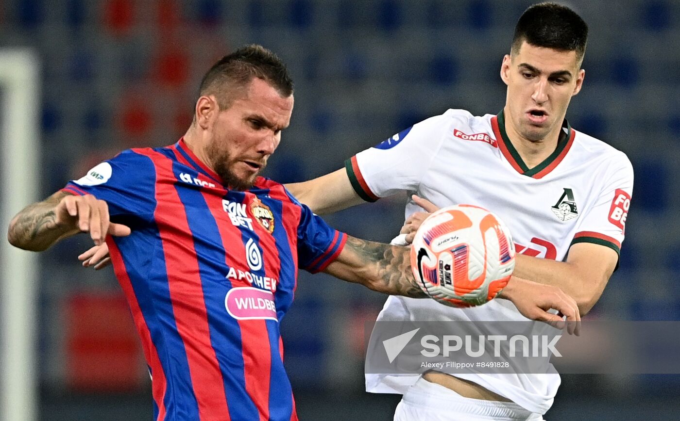 Russia Soccer Premier-League CSKA - Lokomotiv