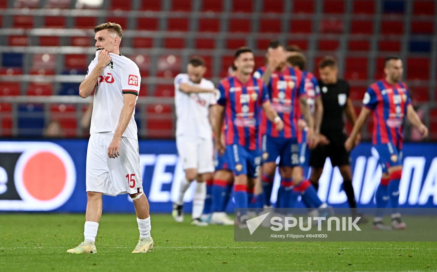 Russia Soccer Premier-League CSKA - Lokomotiv
