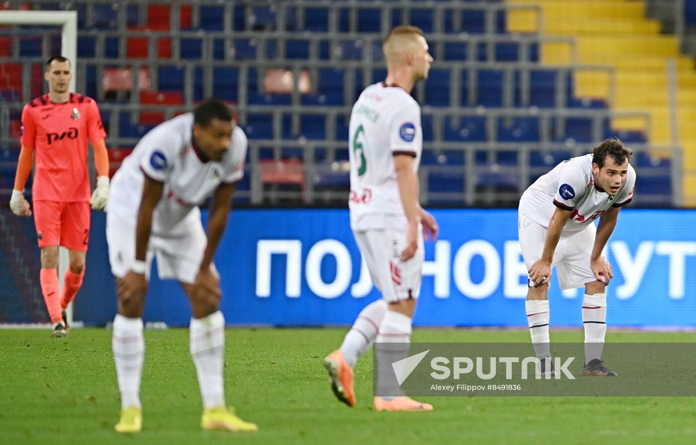 Russia Soccer Premier-League CSKA - Lokomotiv