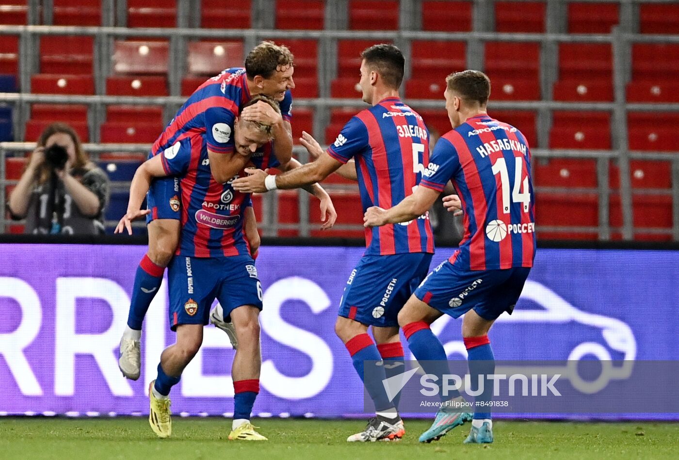 Russia Soccer Premier-League CSKA - Lokomotiv