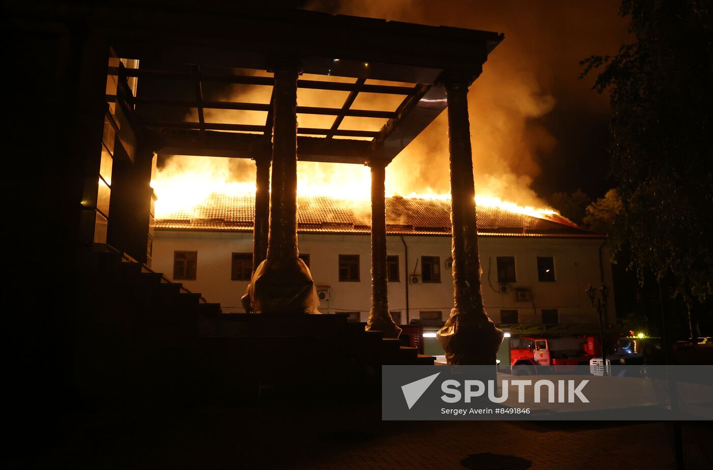 Russia DPR Shelling Aftermath