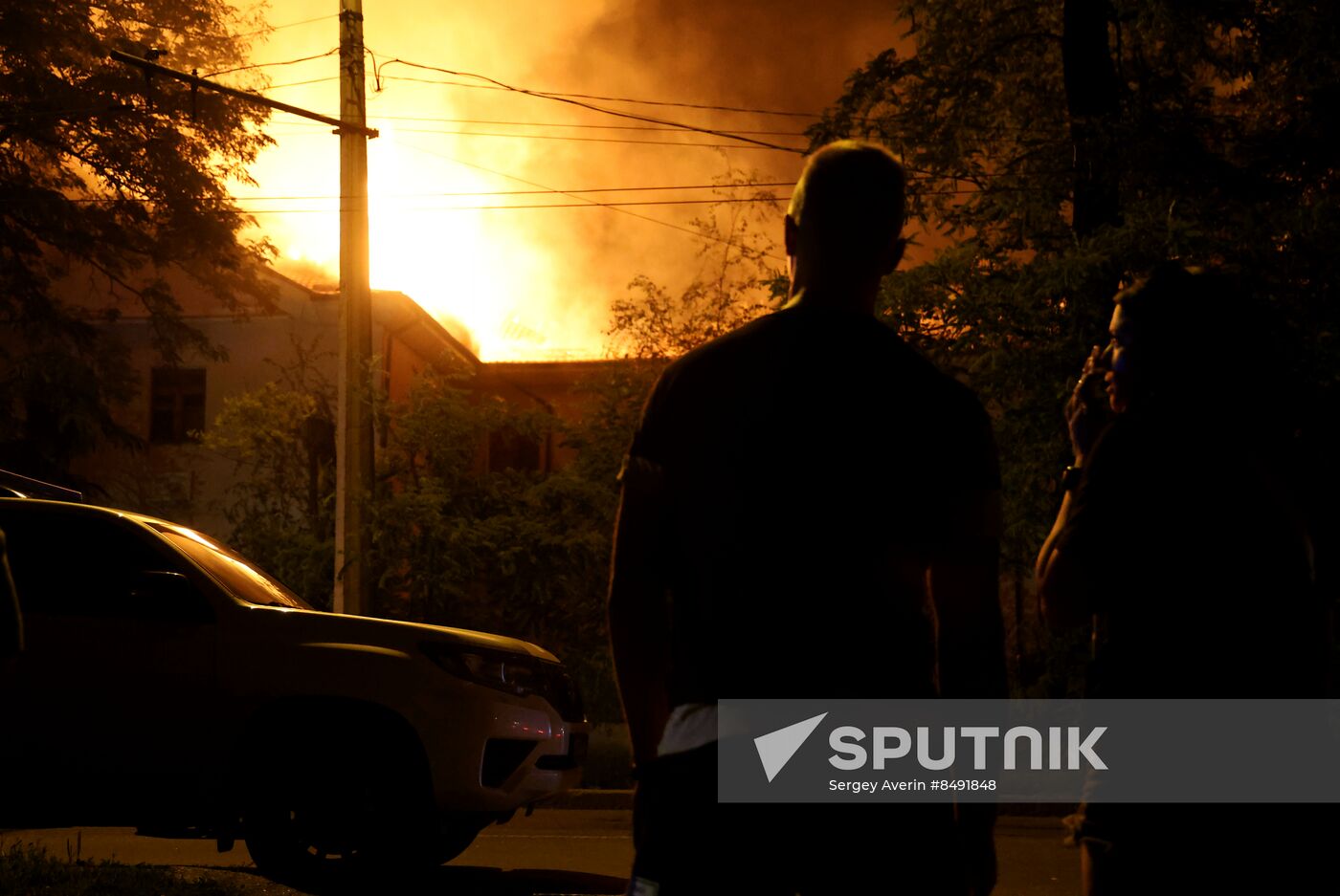 Russia DPR Shelling Aftermath