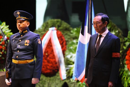 Russia First Yakutia President Nikolayev Death