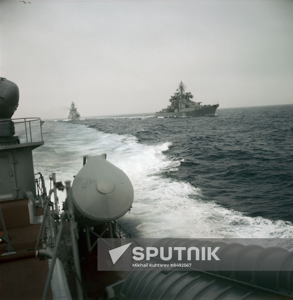 Soviet Navy drills
