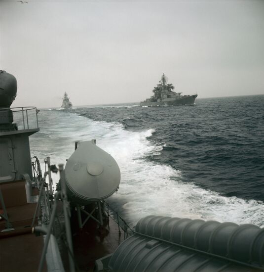 Soviet Navy drills