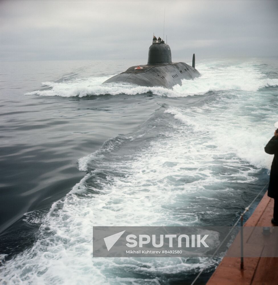 Soviet Navy drills