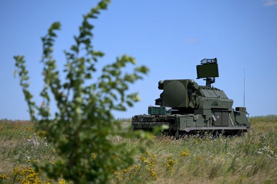 Russia Ukraine Military Operation Rocket Launcher